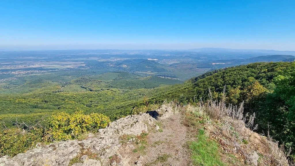 Sas-kő Kékestető Mátra panoráma